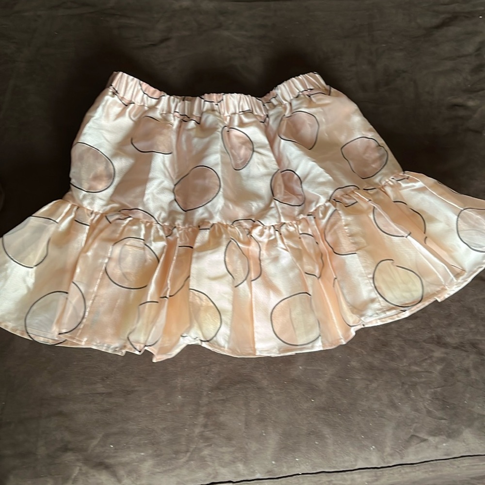 RED Valentino flared crepe mini skirt